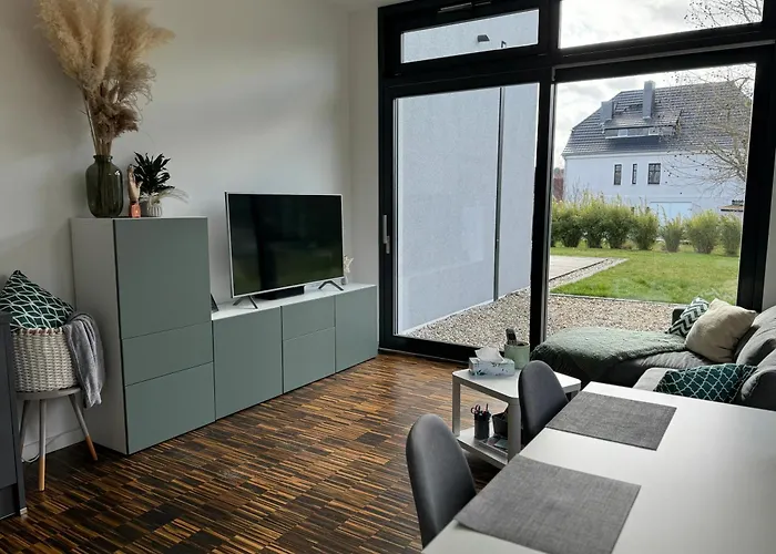 شقة Helle In Architektenhaus Mit Garten Und Beheiztem Aussenpool